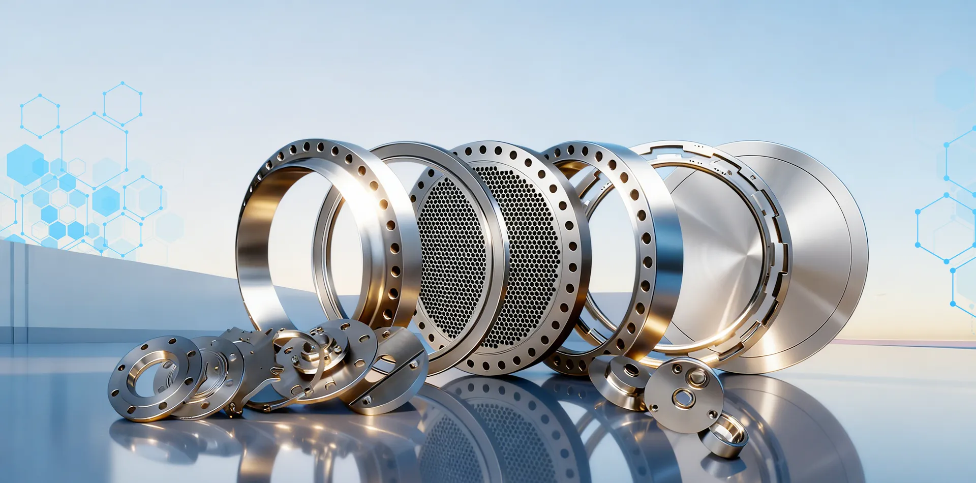 Кинеска челична равна прирубница